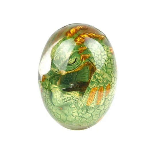 Lava Dragon Egg Resin Statue Ornament โ Dinosaur Egg Collection & Kidโs Gift Sculpture